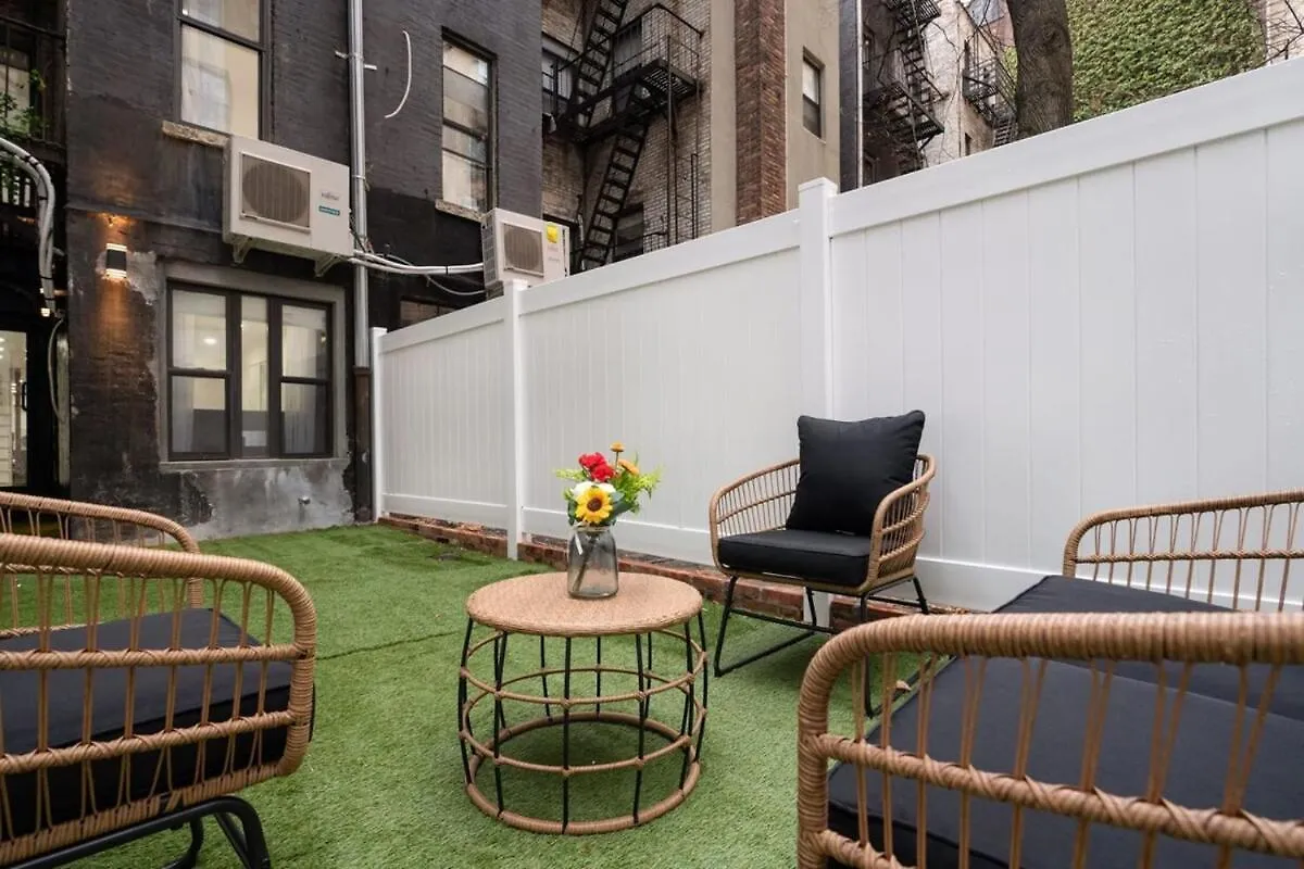 317-1D New 2Br Duplex Wd Private Backyard Apartment New York 0*,  United States